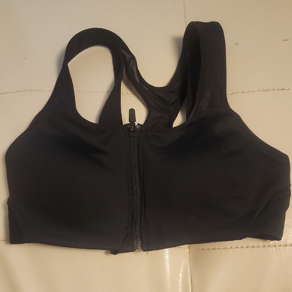 Black Women's Sports Bra